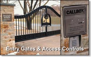 Entry Gates and Decorative Entry Gates, Access Control Systems and Gate Operators