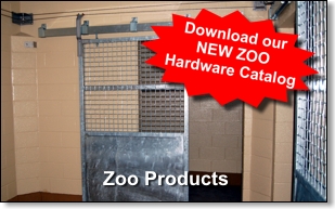 Zoo Transfer Doors,  Zoo  Caging and Zoo Doors
